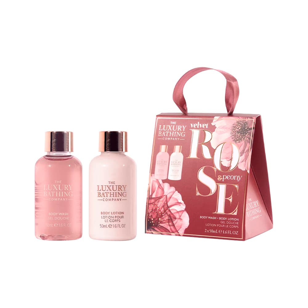 Anúncio: SET COLE BEAUTY THE LUXURY BATHING COMPANY VELVET ROSE & PEONY MINI 2 PIEZAS