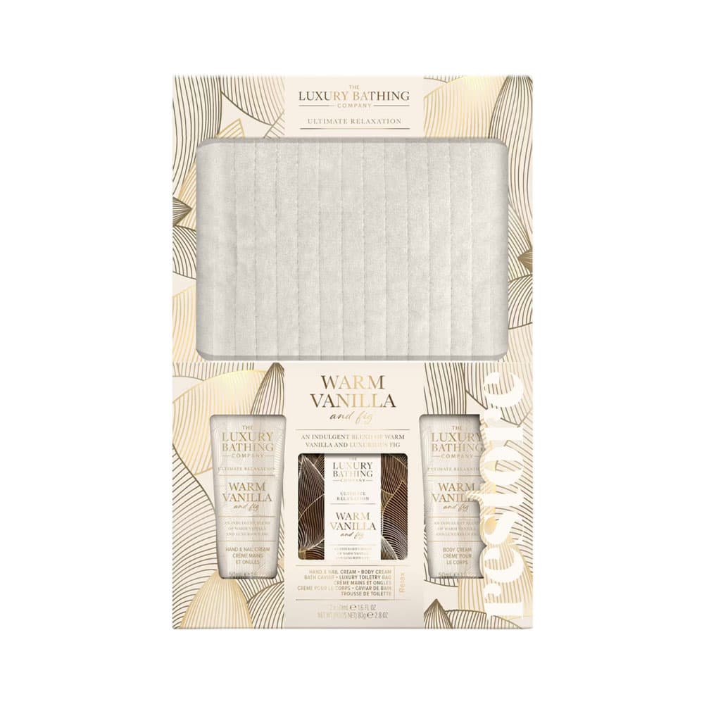 Anúncio: SET COLE BEAUTY THE LUXURY BATHING COMPANY WARM VANILLA AND FIG 4 PIEZAS