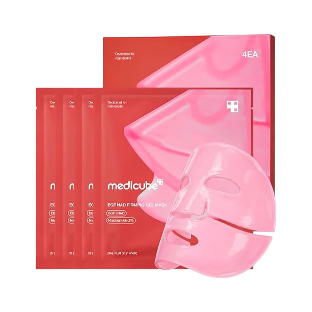 Anúncio: MASCARILLA FACIAL MEDICUBE EGF NAD FIRMING GEL 4 PIEZAS