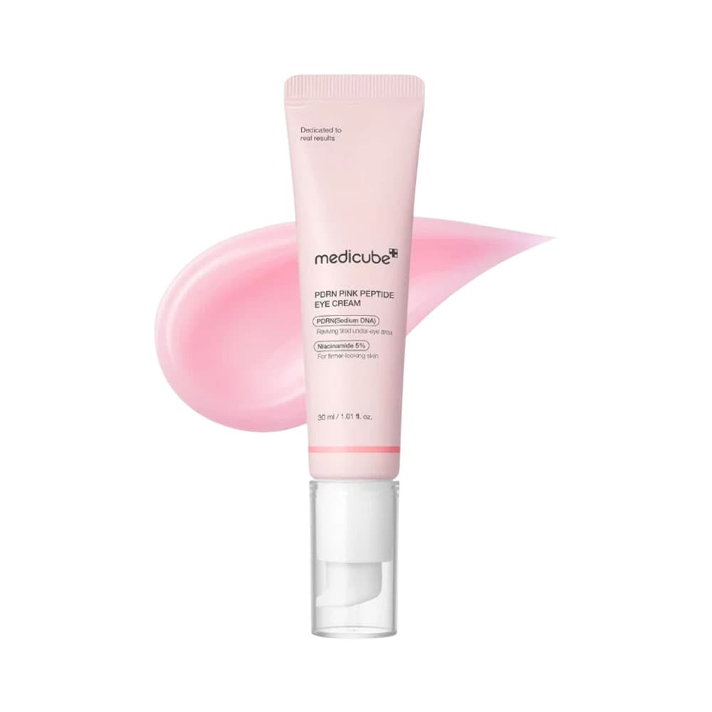 Anúncio: SÉRUM PARA CONTORNO DE OJOS MEDICUBE PDRN PINK PEPTIDE 30ML