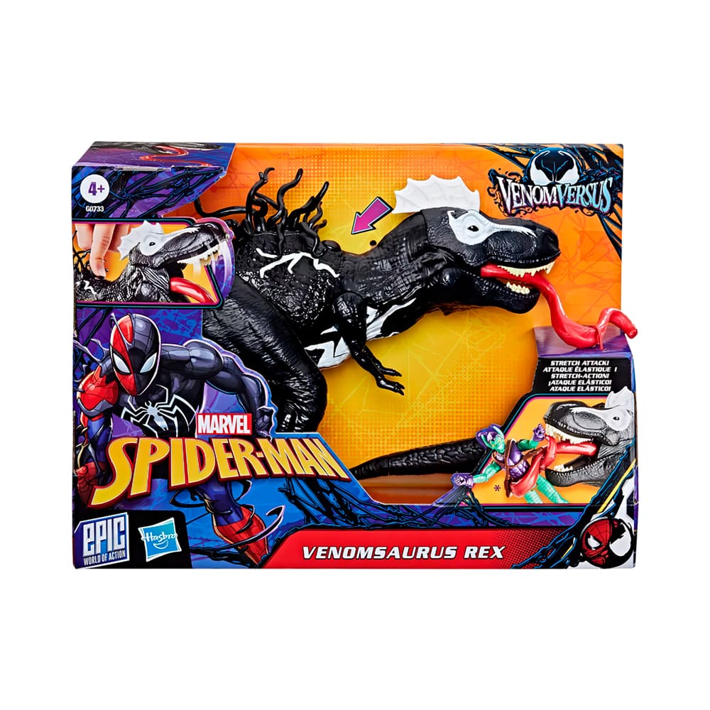 Anúncio: FIGURA HASBRO MARVEL SPIDERMAN VENOM VERSUS VENOMSAURUS REX G0733