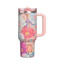 Anúncio: VASO TÉRMICO STANLEY QUENCHER PROTOUR TUMBLER 1.18L SORBET WILDFLOWER