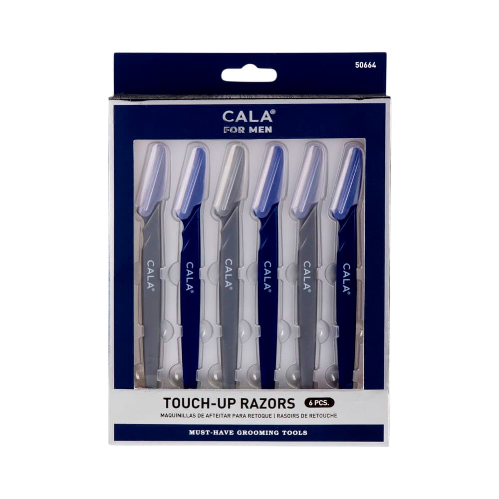 Anúncio: SET DE PERFILADOR DE CEJAS CALA FOR MEN TOUCH-UP RAZORS 6 PIEZAS