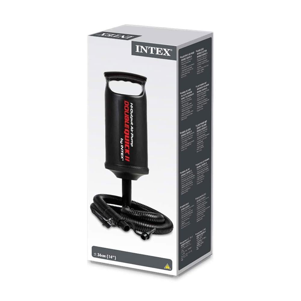Anúncio: INFLADOR INTEX 68614 DOBLE VELOCIDAD 36CM DE ALTO MANUAL