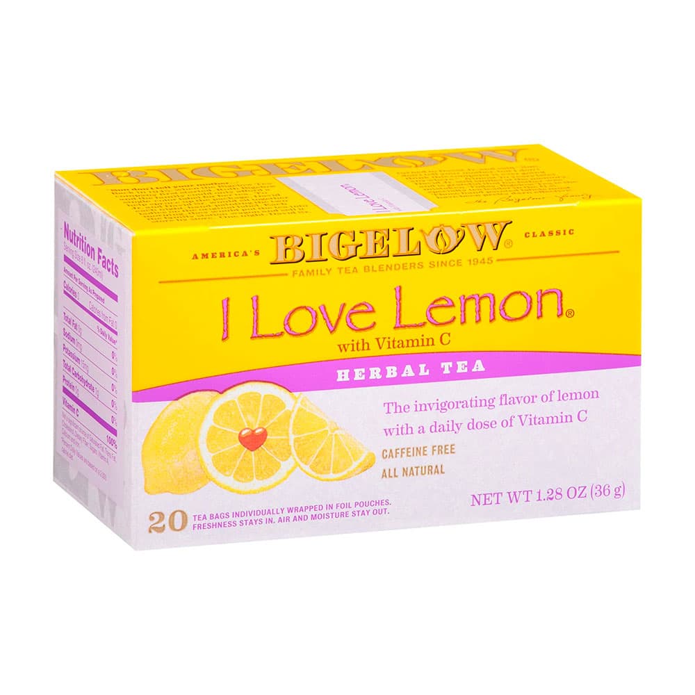 Anúncio: TÉ BIGELOW I LOVE LEMON PLUS VITAMIN C 20 UNIDADES