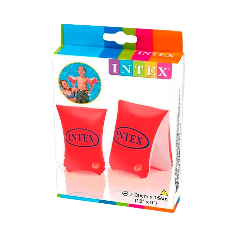 Anúncio: FLOTADOR INFLABLE INTEX 59641 MANGUITOS NARANJA/BLANCO