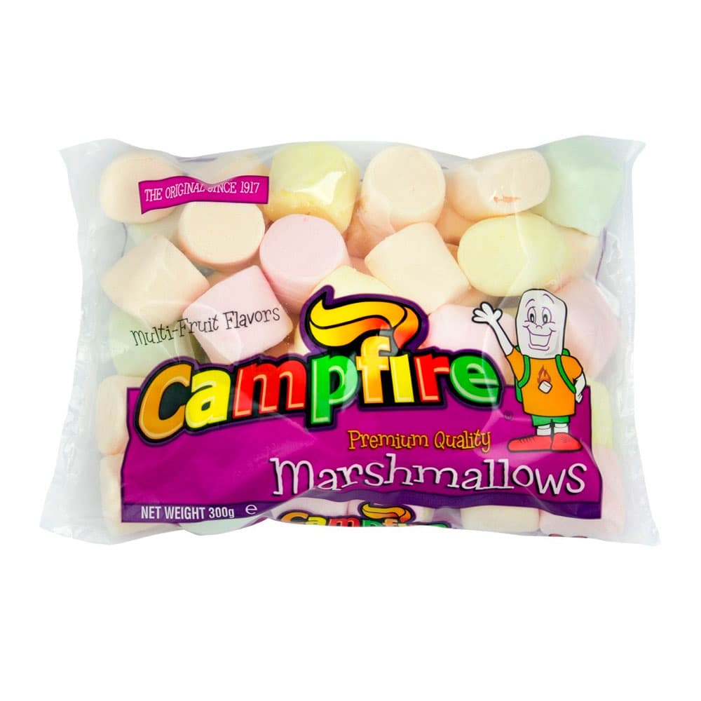Anúncio: MALVAVISCOS CAMPFIRE MULTI FRUIT FLAVOUR 300G