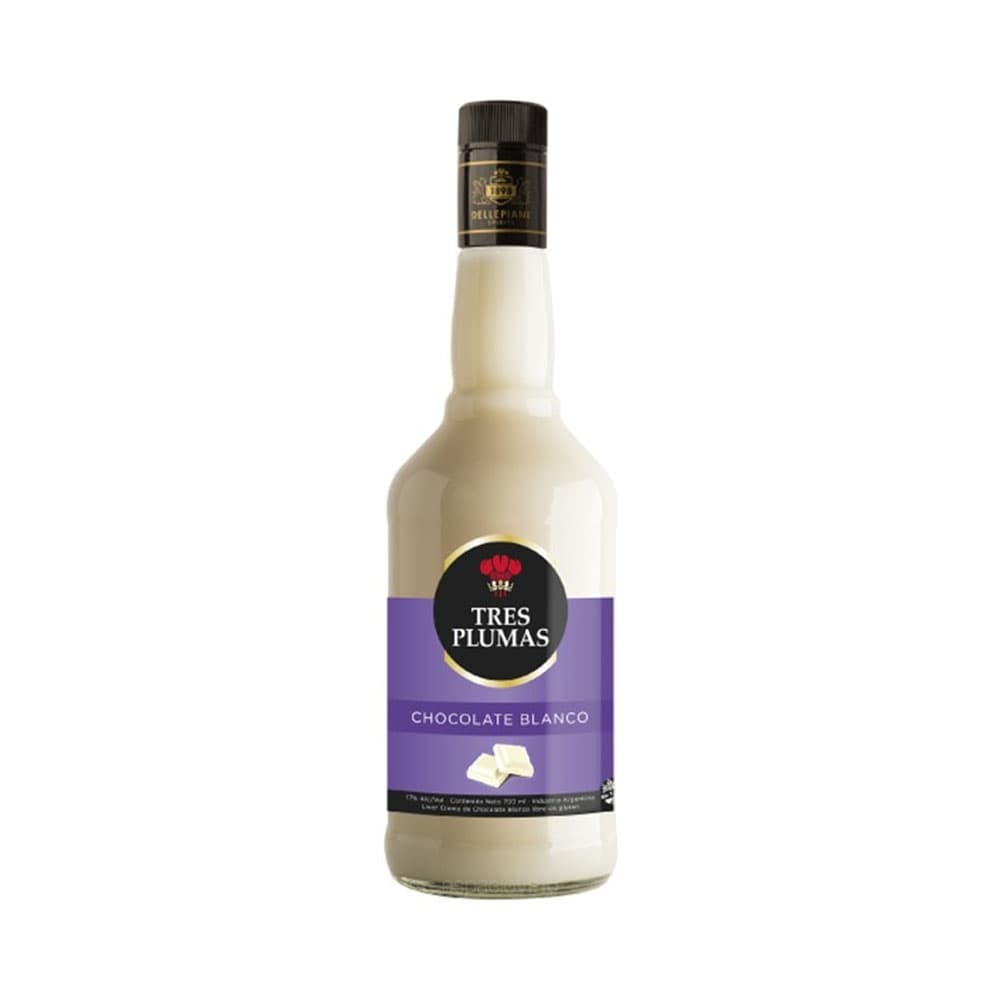 Anúncio: LICOR TRES PLUMAS CHOCOLATE BLANCO 700ML