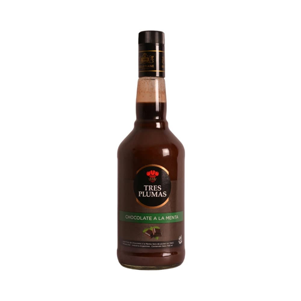 Anúncio: LICOR TRES PLUMAS CHOCOLATE A LA MENTA 700ML