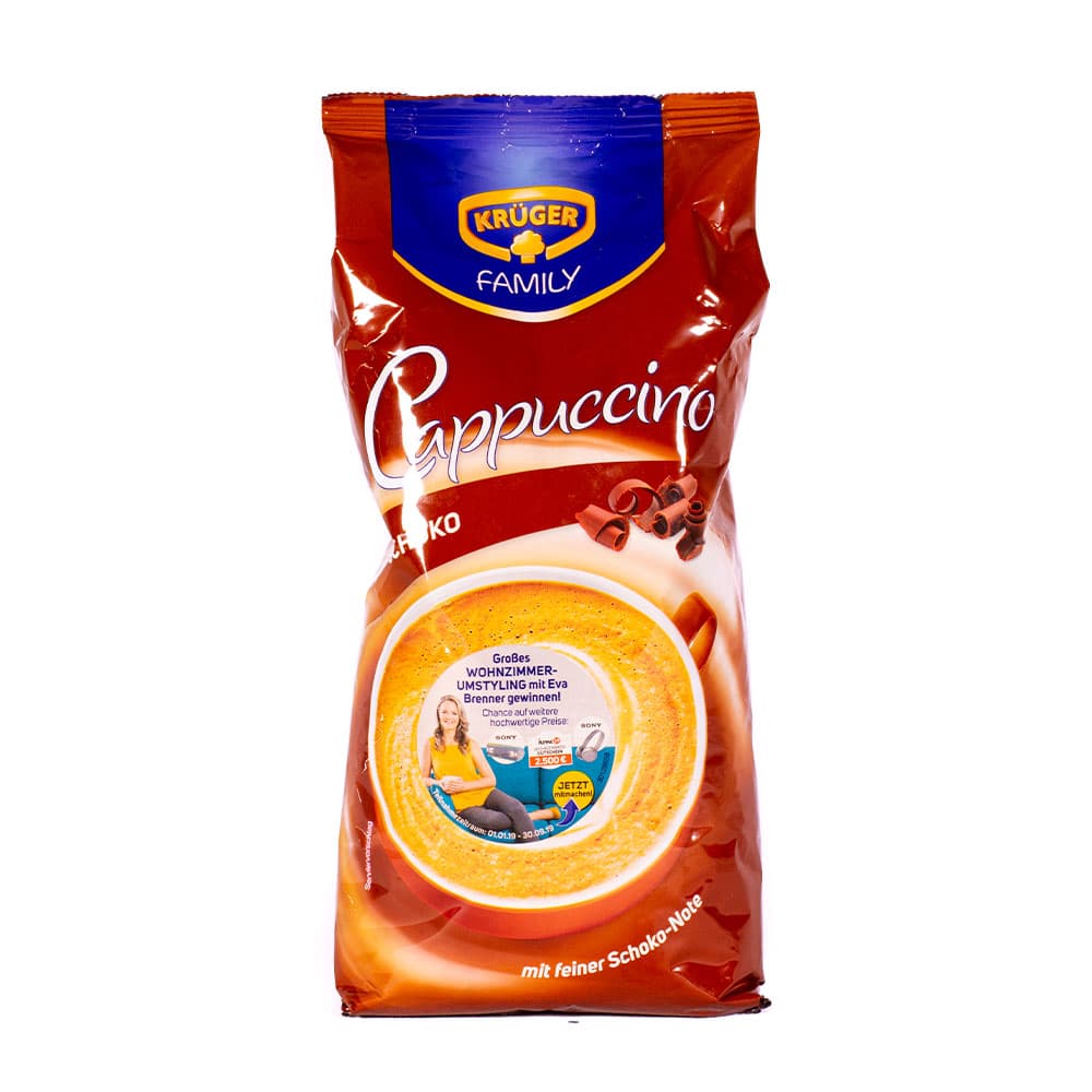 Anúncio: CAFÉ CAPPUCCINO KRÜGER FAMILY CHOCOLATE 500GR