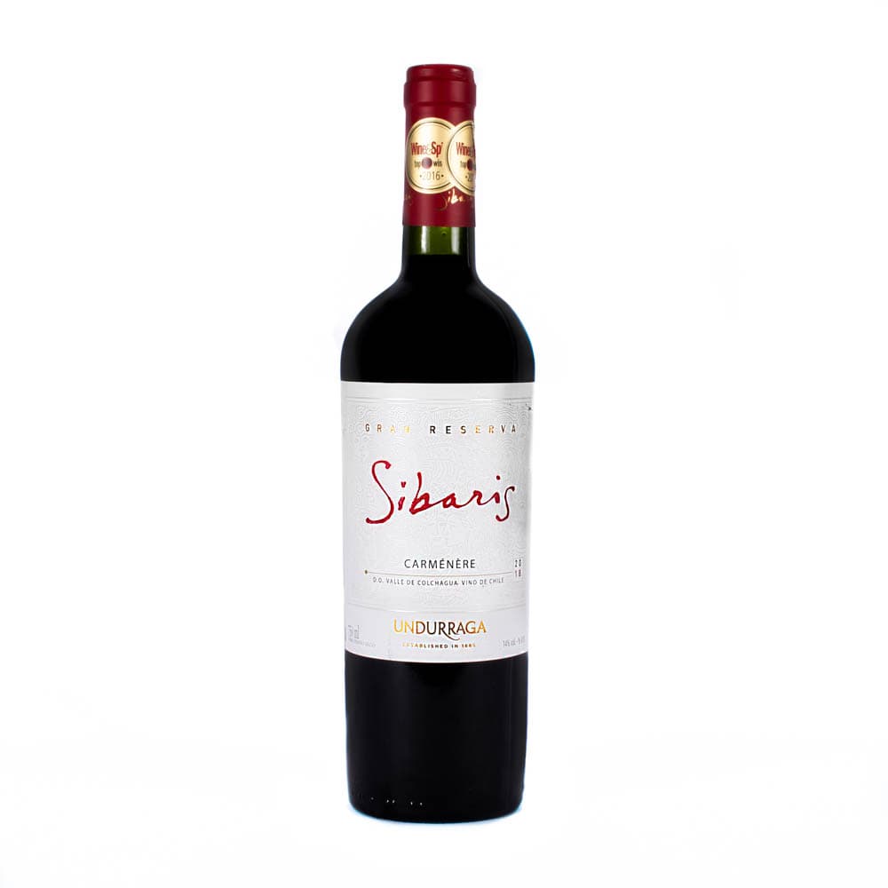 Anúncio: Vino Undurraga Gran Reserva Sibaris Carmenere 750ml