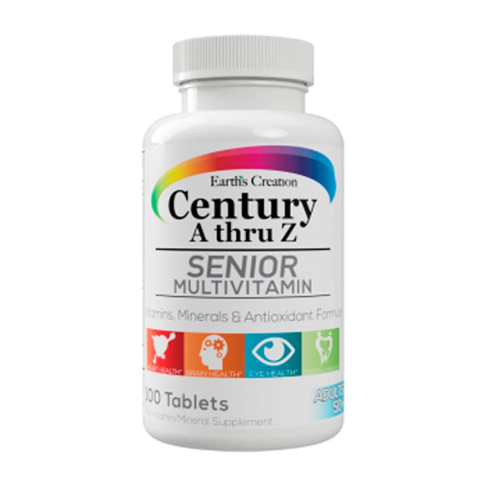 Anúncio: Multivitamin Earth's Creation Senior Adults 50+ 100 Tabs
