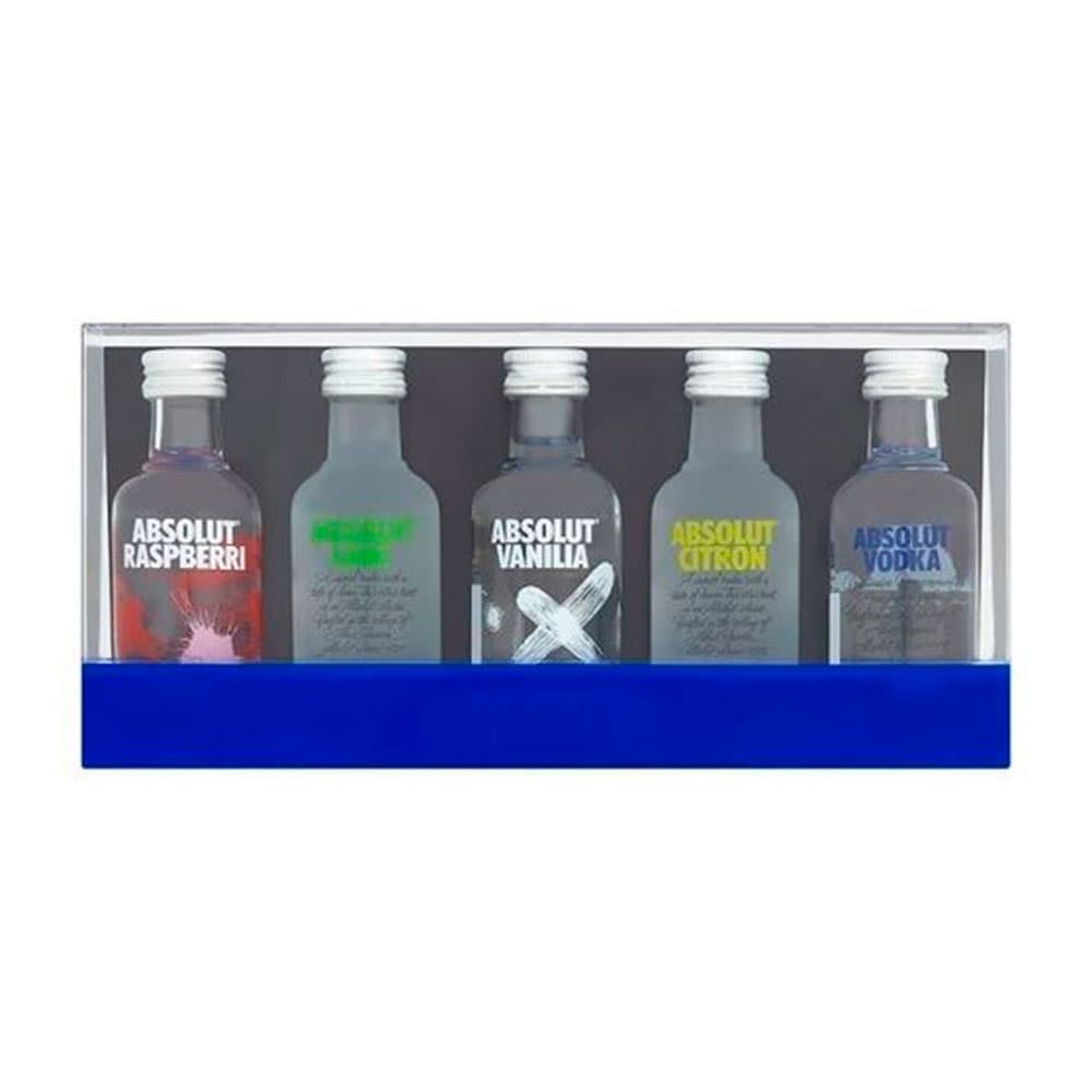 Anúncio: Vodka Absolut Mini Pack 5 unidades de 50ml