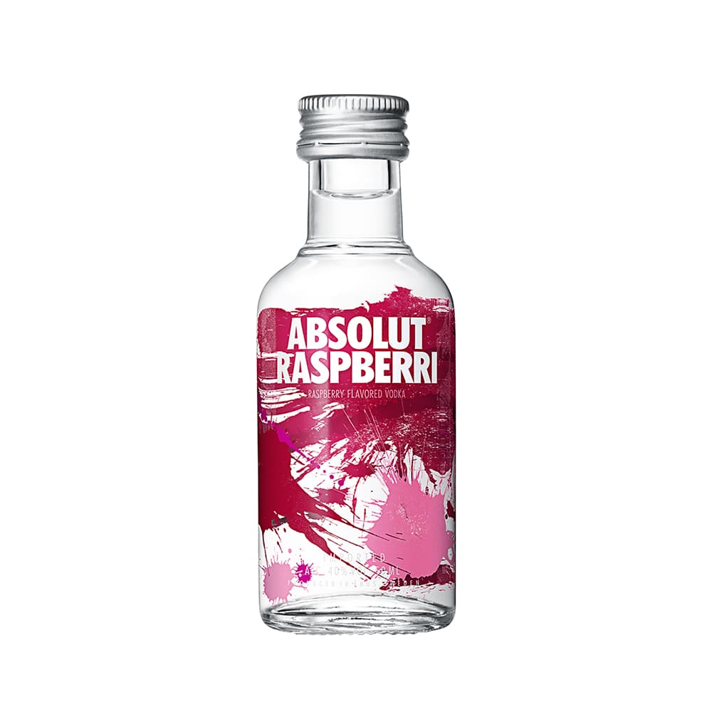 Anúncio: Vodka Absolut Rasberry 50ml