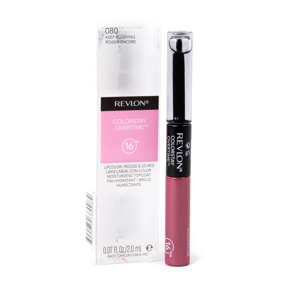 Anúncio: Labial Revlon Colorstay Overtime 080 Keep Blushing 2.0ml