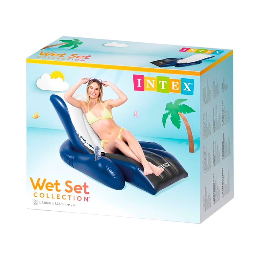 Anúncio: FLOTADOR INFLABLE INTEX 58868 SILLÓN CON PORTA VASO