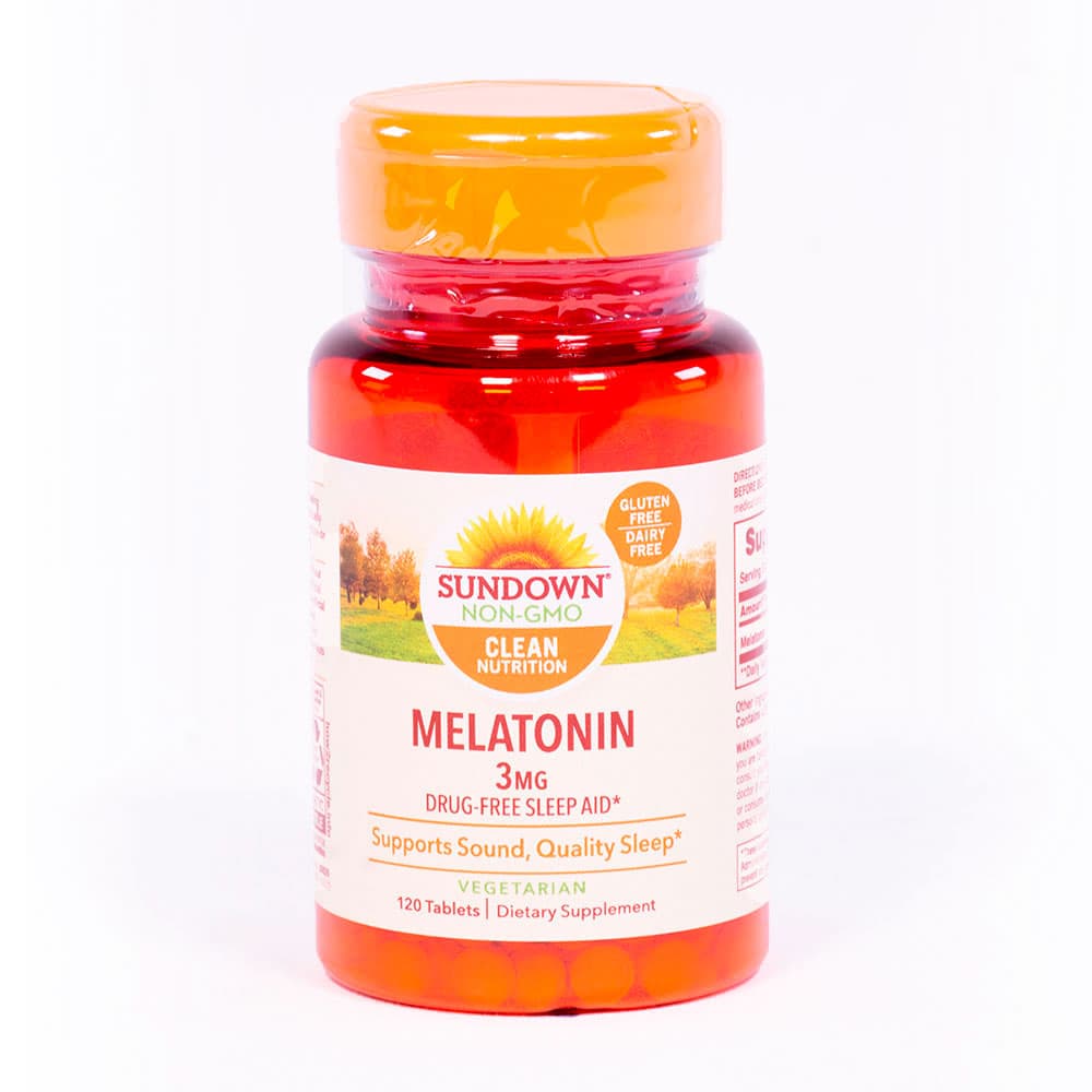 Anúncio: Melatonin Sundown Naturals 3mg 120 capsulas