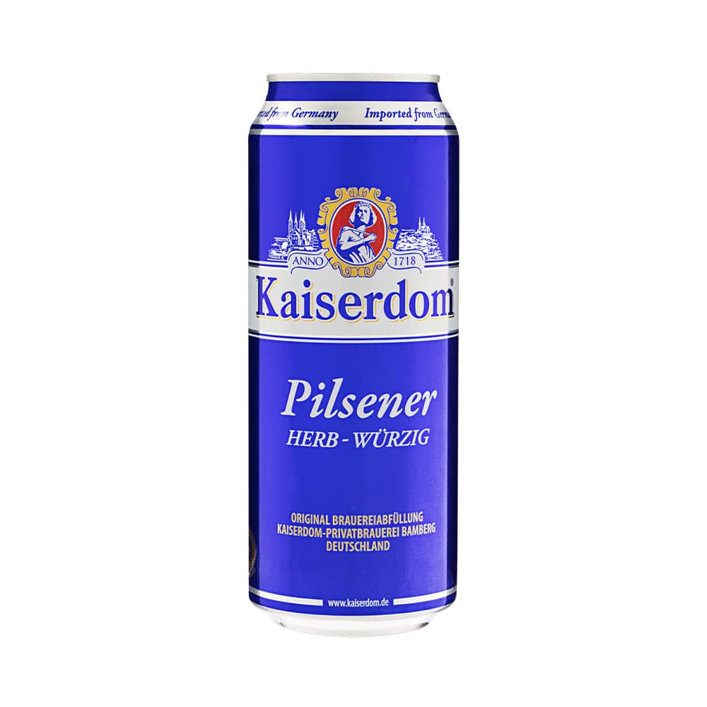 Anúncio: CERVEZA KAISERDOM PILSENER HERB-WURZIG 500ML