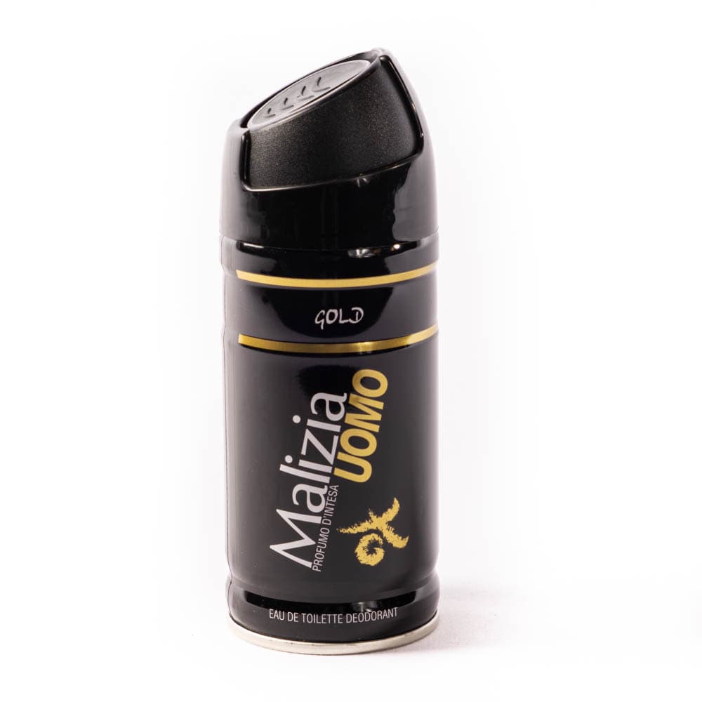 Anúncio: DESODORANTE MALIZIA UOMO GOLD EAU DE TOILETTE 150ML