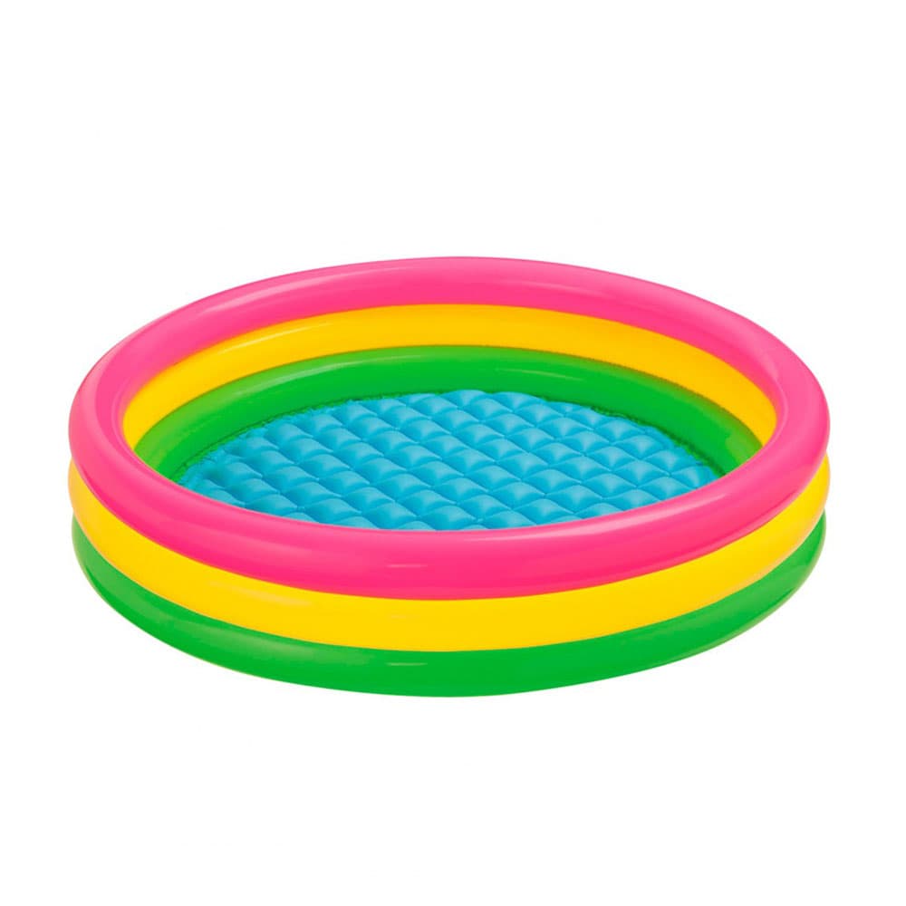 Anúncio: PISCINA INTEX 57412NP SUNSET COLORIDA 1.14X0.25M PARA NIÑOS