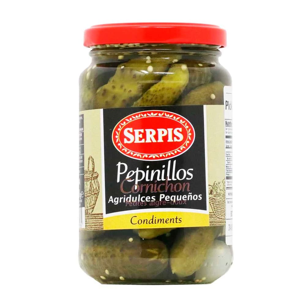 Anúncio: PEPINILLOS EL SERPIS AGRIDULCE 340GR