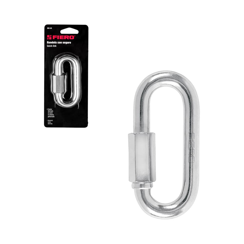 Anúncio: BANDOLAS DE ACERO CON SEGURO TRUPER 44025 1/2" 100MM 1.500KG