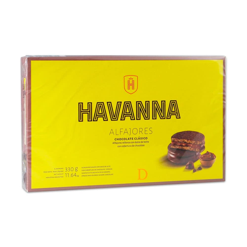 Anúncio: Alfajores Havanna chocolate clásico 330 gramos 6 unidades