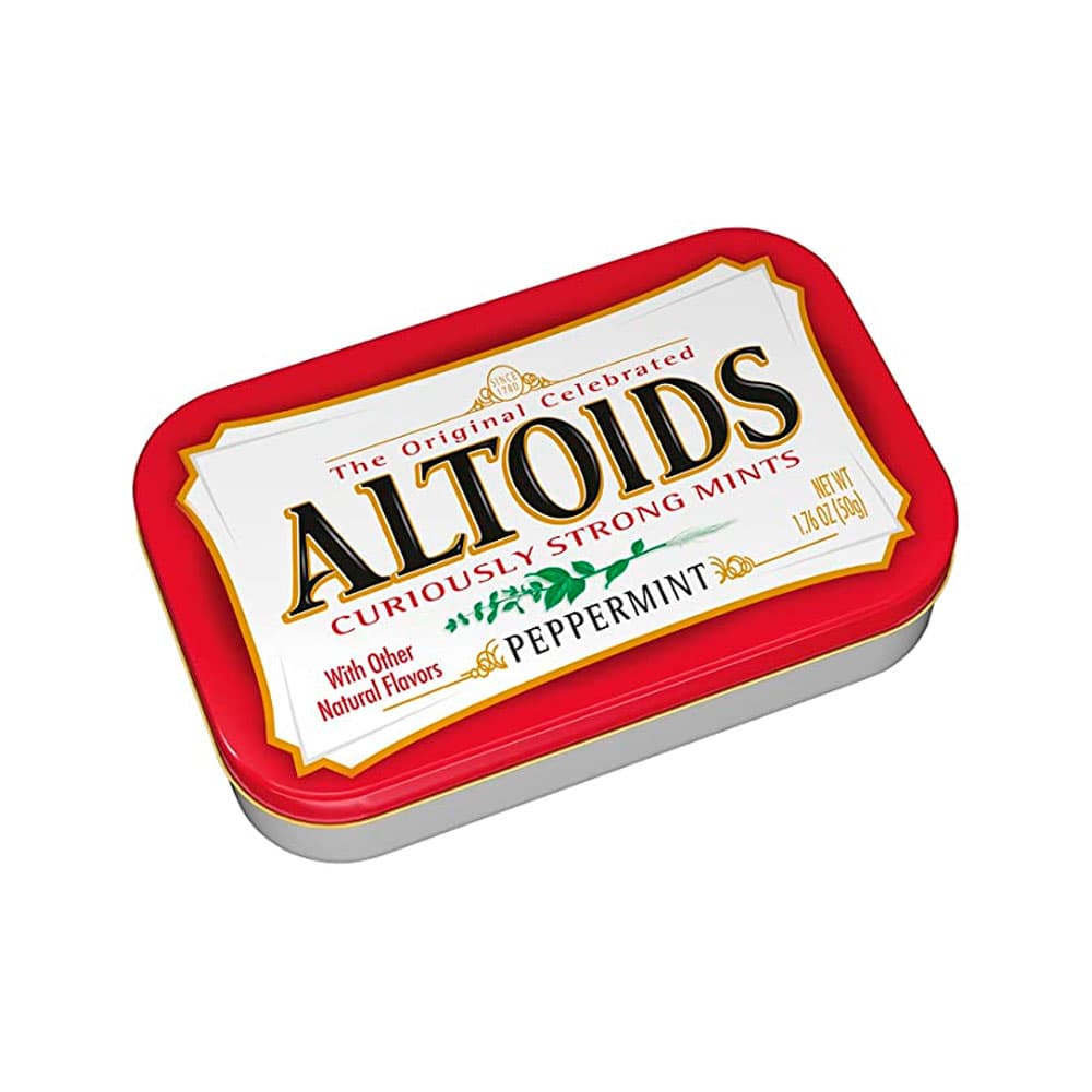 Anúncio: Caramelo Altoids Peppermint 50g