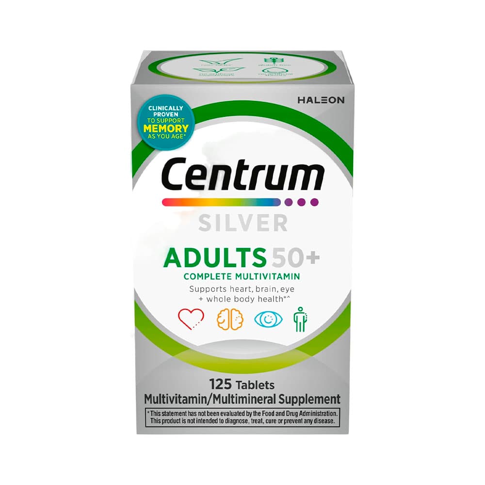 Anúncio: MULTIVITAMÍNICO CENTRUM SILVER ADULTS 50+ 125 CÁPSULAS