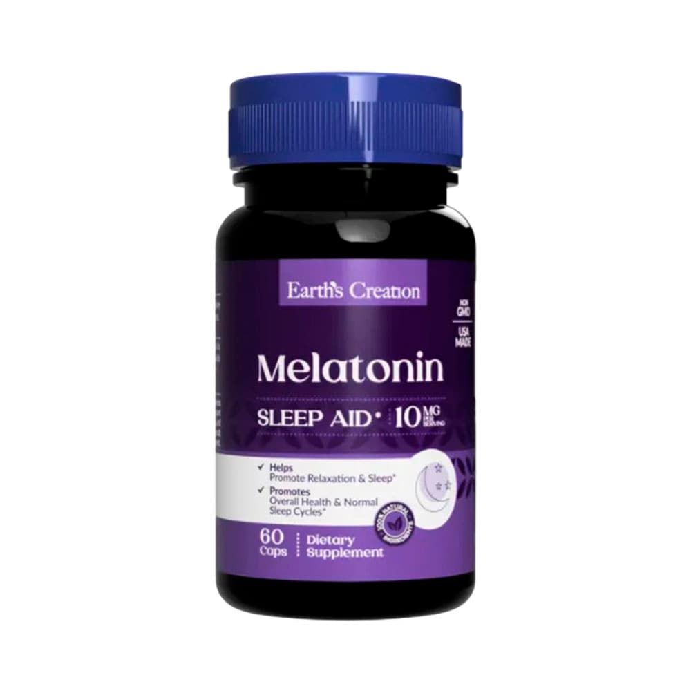 Anúncio: MELATONIN EARTH'S CREATION 10MG 60 CAPSULAS