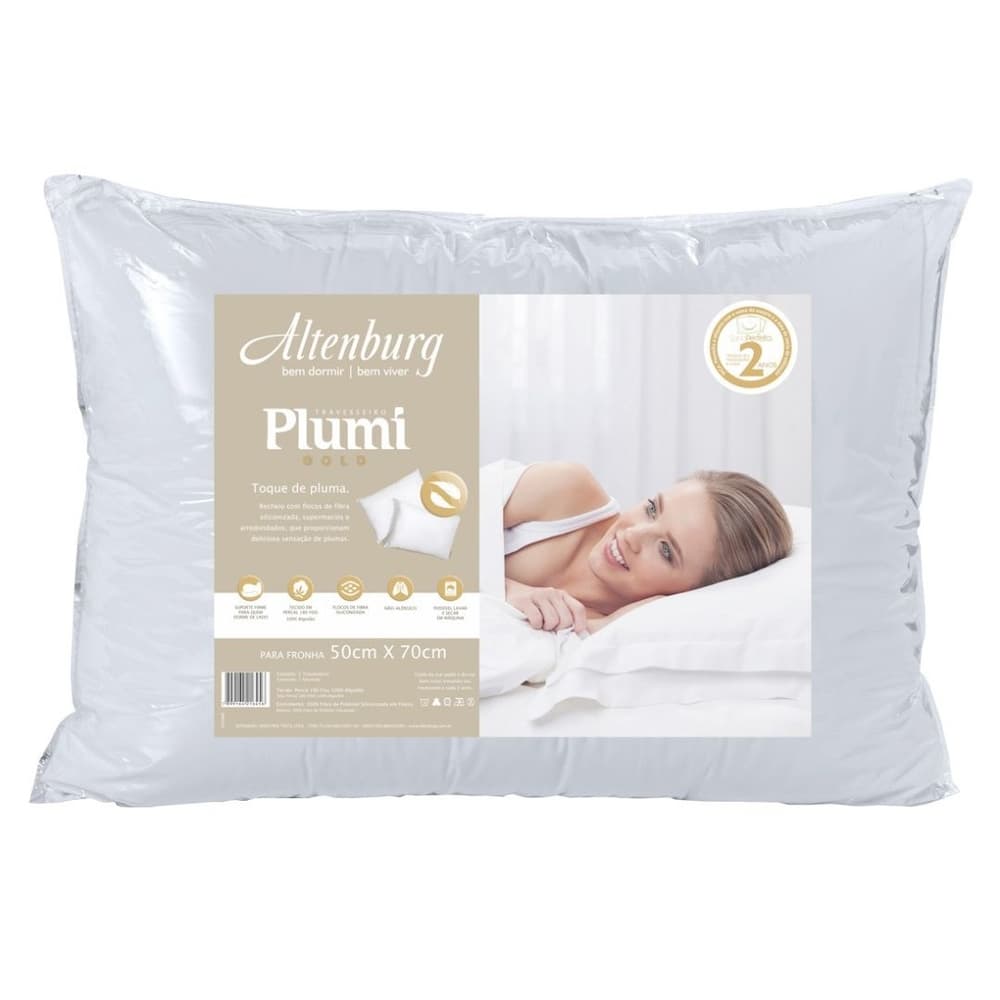 Anúncio: ALMOHADA PLUMI GOLD ALTENBURG 50CM X 70CM
