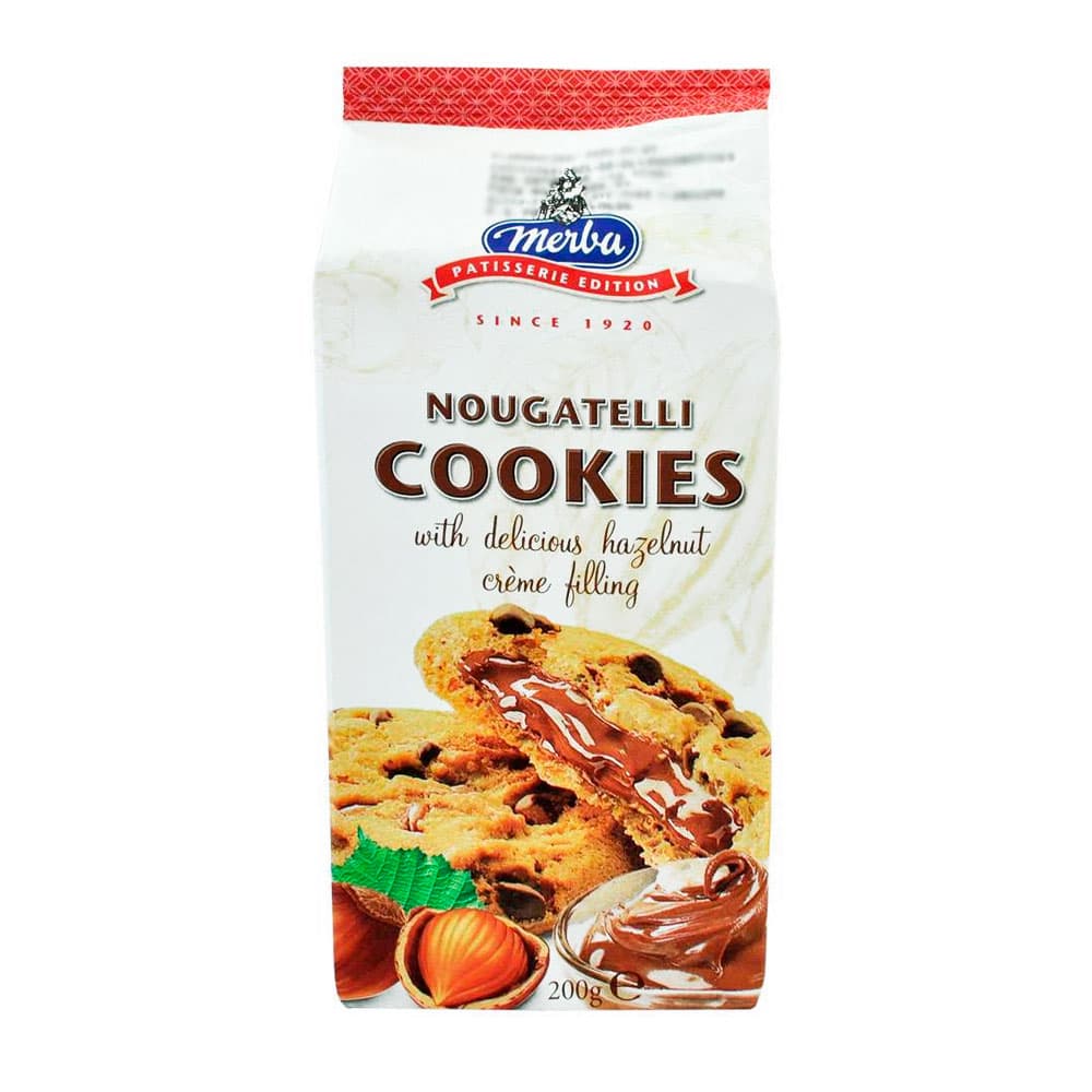 Anúncio: GALLETITA MERBA NOUGATELLI 200GR