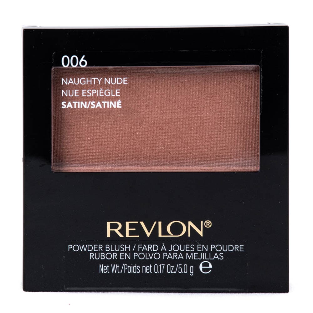 Anúncio: Blush Revlon Satin 006 Naughty Nude 5.0g