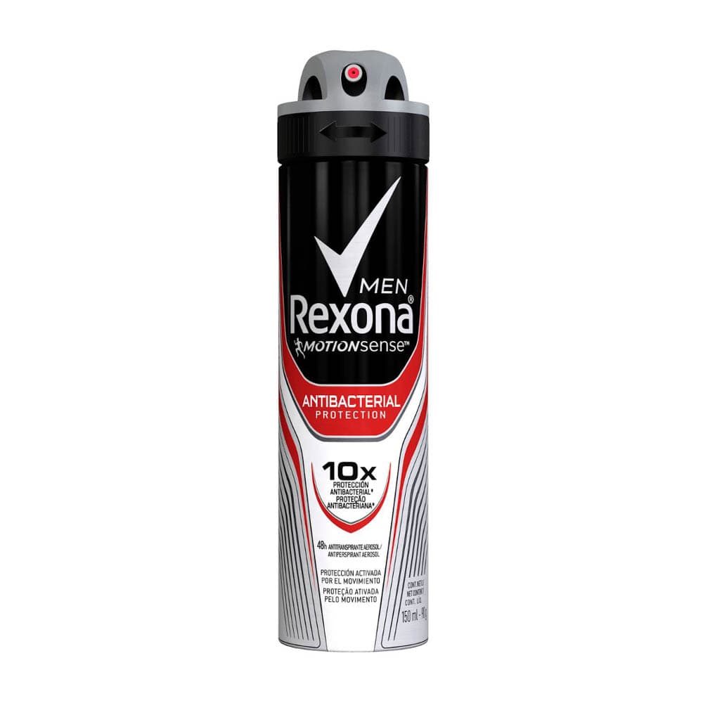 Anúncio: Desodorante Rexona Men Antibacterial Protection 48h150ml