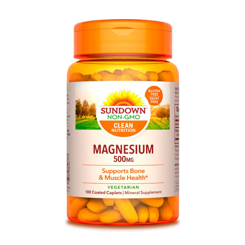 Anúncio: Magnesium Sundown Naturals 500mg 180 Capsulas