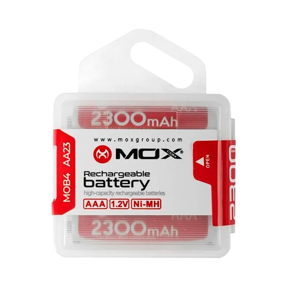 Anúncio: PILAS RECARGABLES MOX MO-AA2300B4 AA 4X / 2300MAH