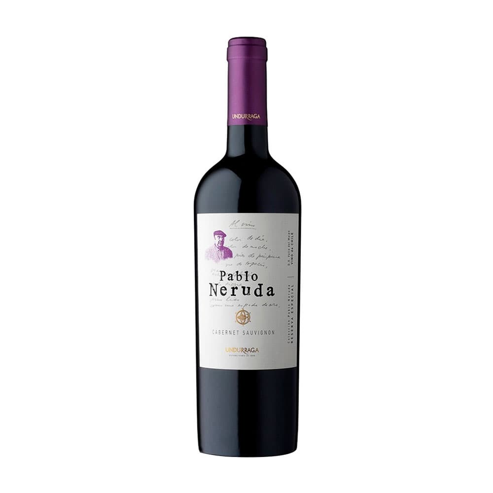 Anúncio: Vino Undurraga Pablo Neruda Cabernet Sauvignon 750ml