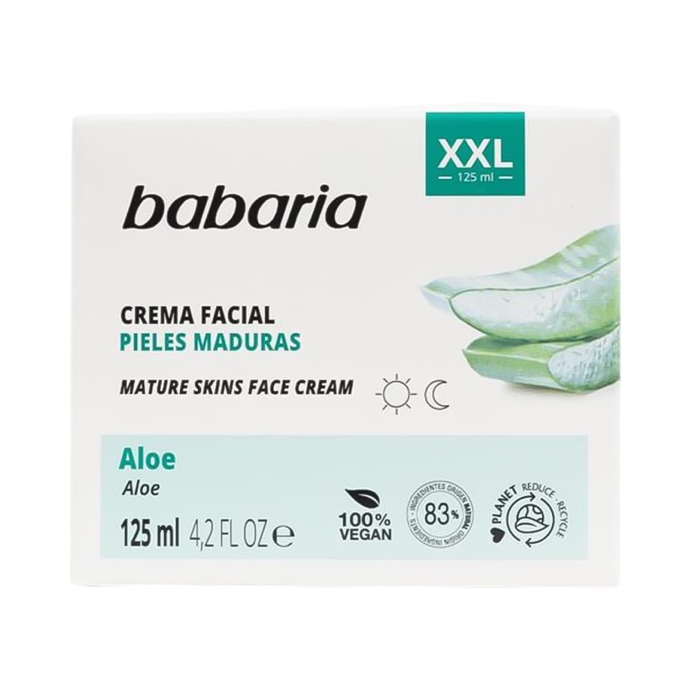 Anúncio: CREMA FACIAL BABARIA ALOE XXL 125ML