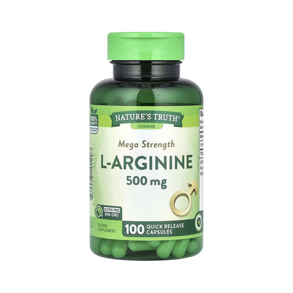 Anúncio: VITAMINA NATURE'S TRUTH L-ARGININE 500MG 100 CÁPSULAS