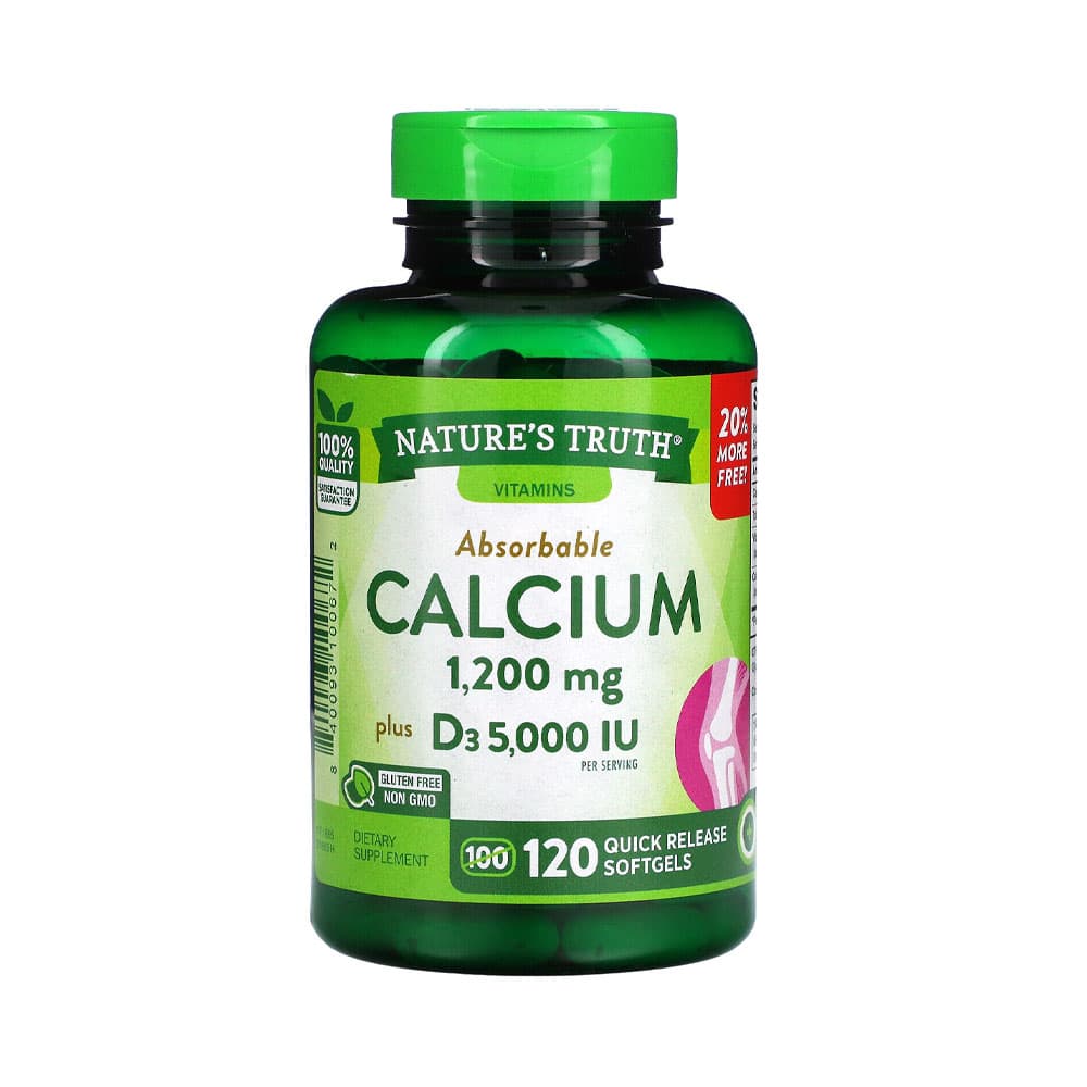 Anúncio: VITAMINAS NATURE'S TRUTH CALCIUM CITRATE 1200MG 120 CÁPSULAS