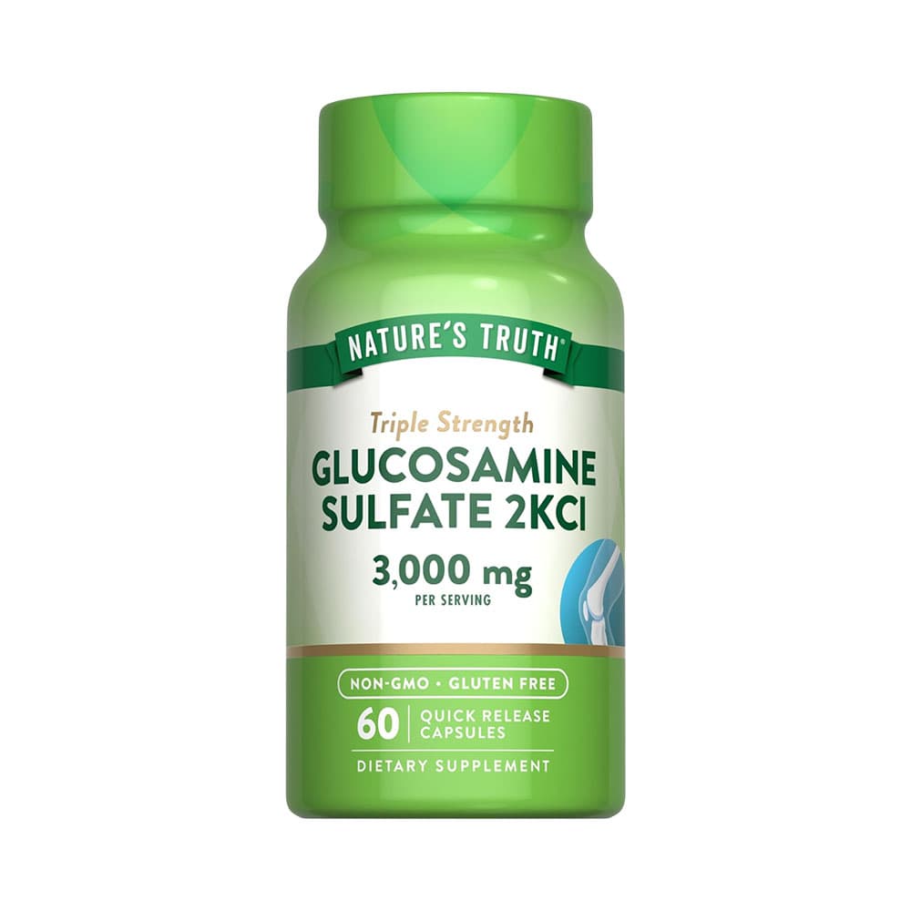 Anúncio: VITAMINA NATURE'S TRUTH GLUCOSAMINE SULFATE 2KCI 3000MG 60 CÁPSULAS