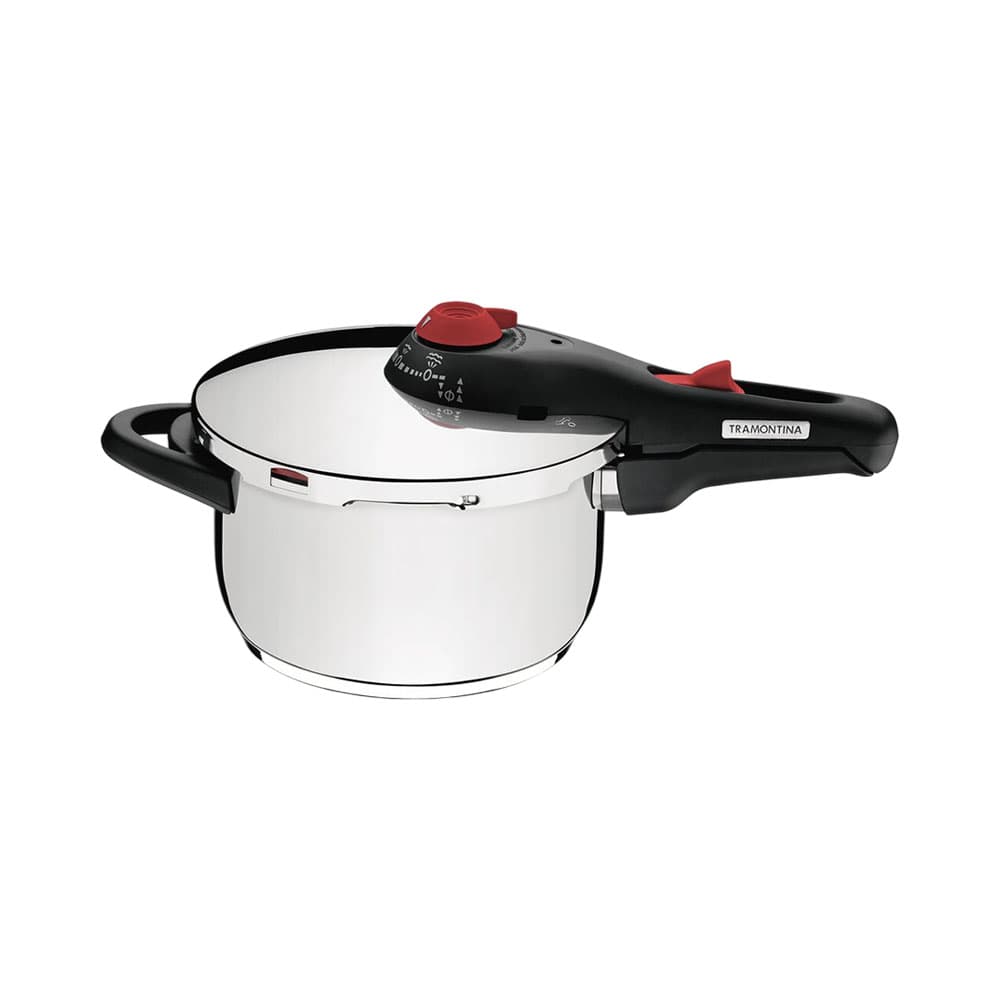 Anúncio: OLLA A PRESIÓN TRAMONTINA SOLAR 62513/223 4.5L 22 CM PLATA