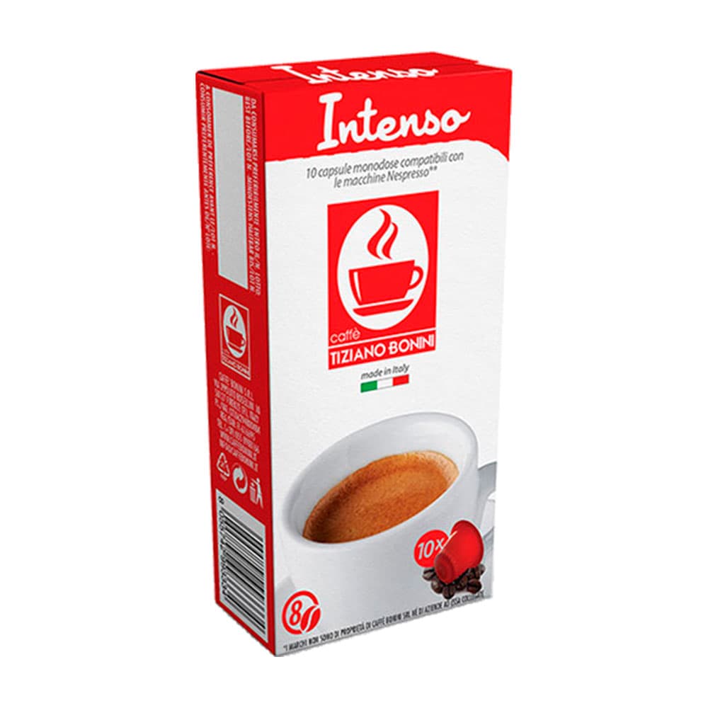 Anúncio: CAFÉ EN CAPSULA TIZIANO BONINI INTENSO 10 UNIDADES