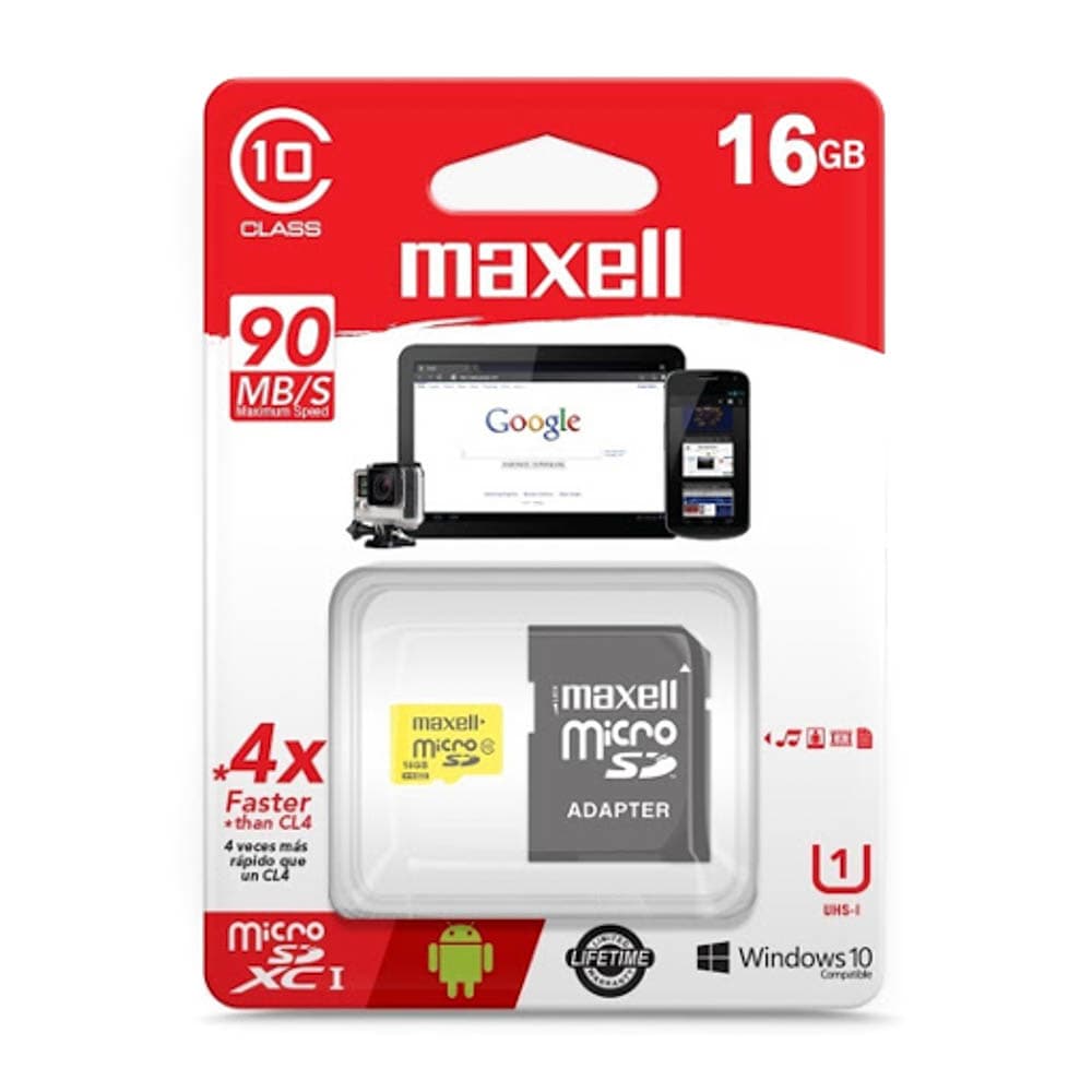 Anúncio: MEMORIA MICRO SD MAXELL 16GB