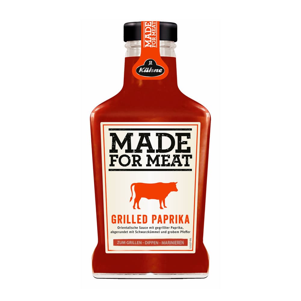 Anúncio: SALSA KUHNE MADE FOR MEAT GRILLED PAPRIKA 235ML