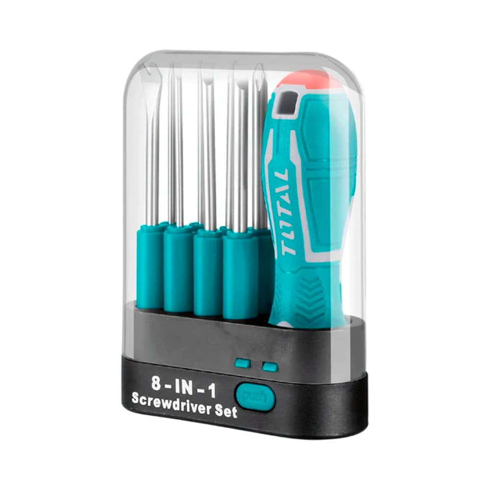 Anúncio: KIT DE DESTORNILLADOR TOTAL THT250906 9 PIEZAS