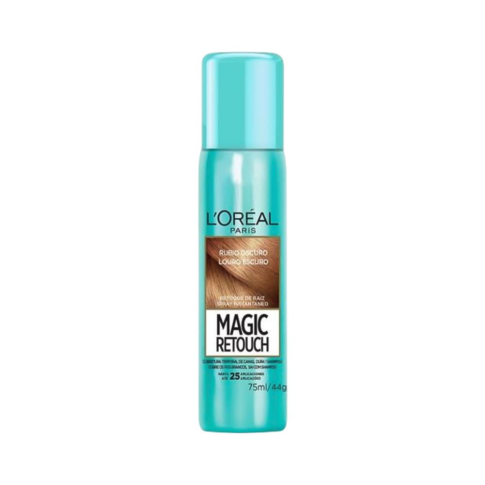 Anúncio: SPRAY L'ORÉAL MAGIC RETOUCH CANAS RUBIO OSCURO 75ML