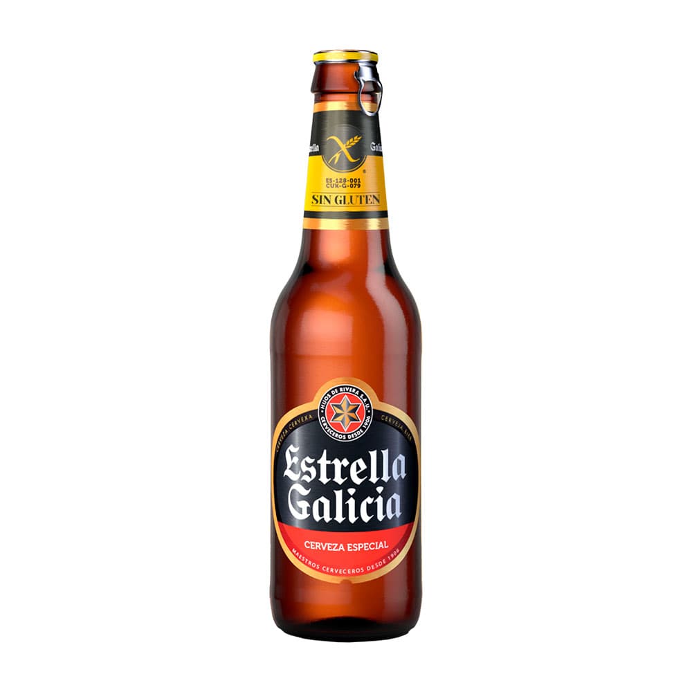 Anúncio: Cerveza Estrella Galicia Sin Gluten 330ml