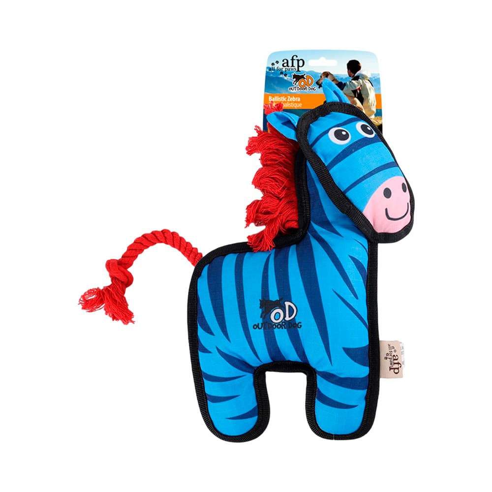 Anúncio: JUGUETE PARA MASCOTAS AFP 8033 PELUCHE DE CEBRA 30CM AZUL