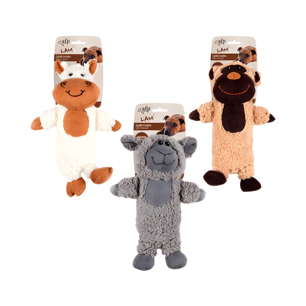 Anúncio: JUGUETE PARA MASCOTAS AFP 3101 CUDDLE CRACKLER 18.5X27.5CM SURTIDO 1 PIEZA